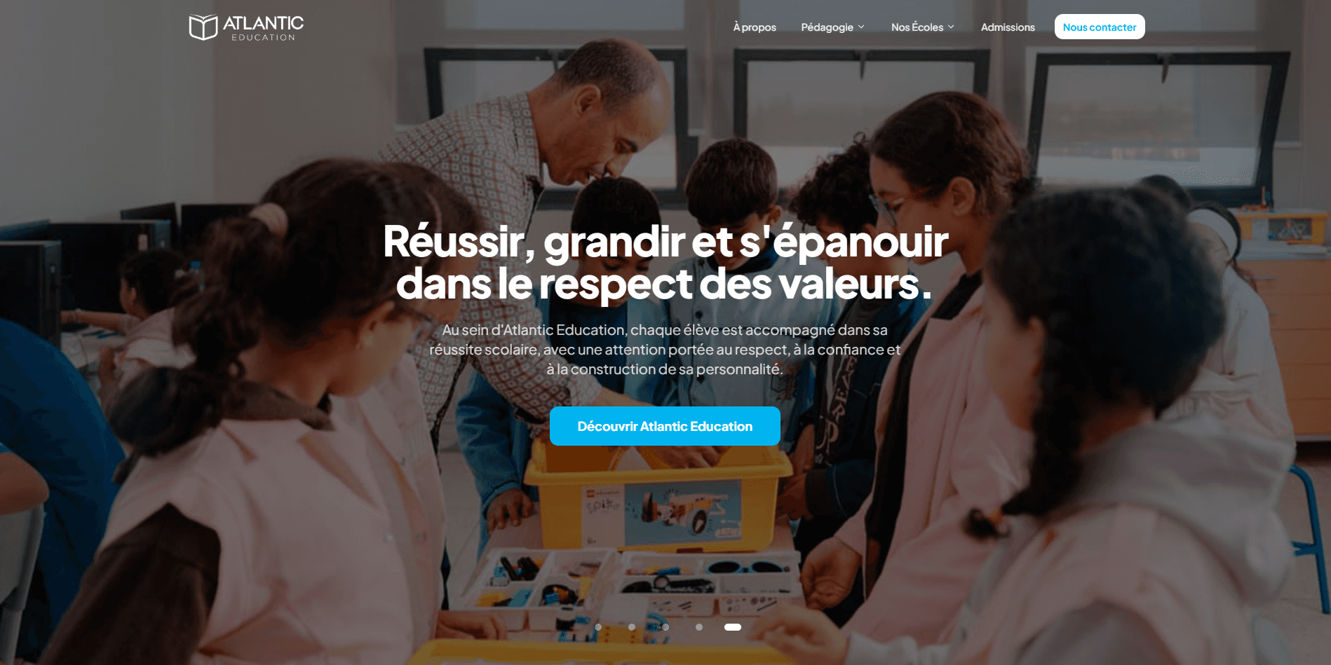 Atlantic Education — Private school website